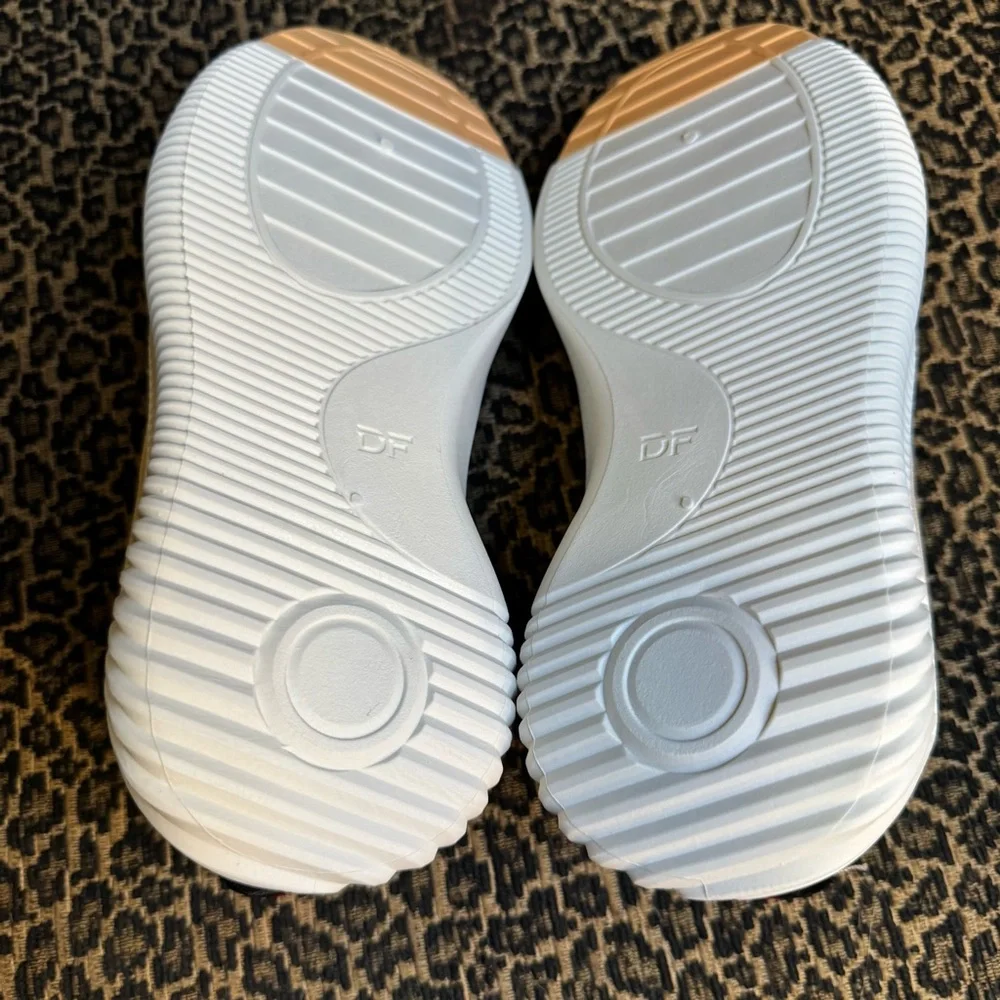 Women’s Beige and Cream Low-Top Sneakers - Picture 5 of 5